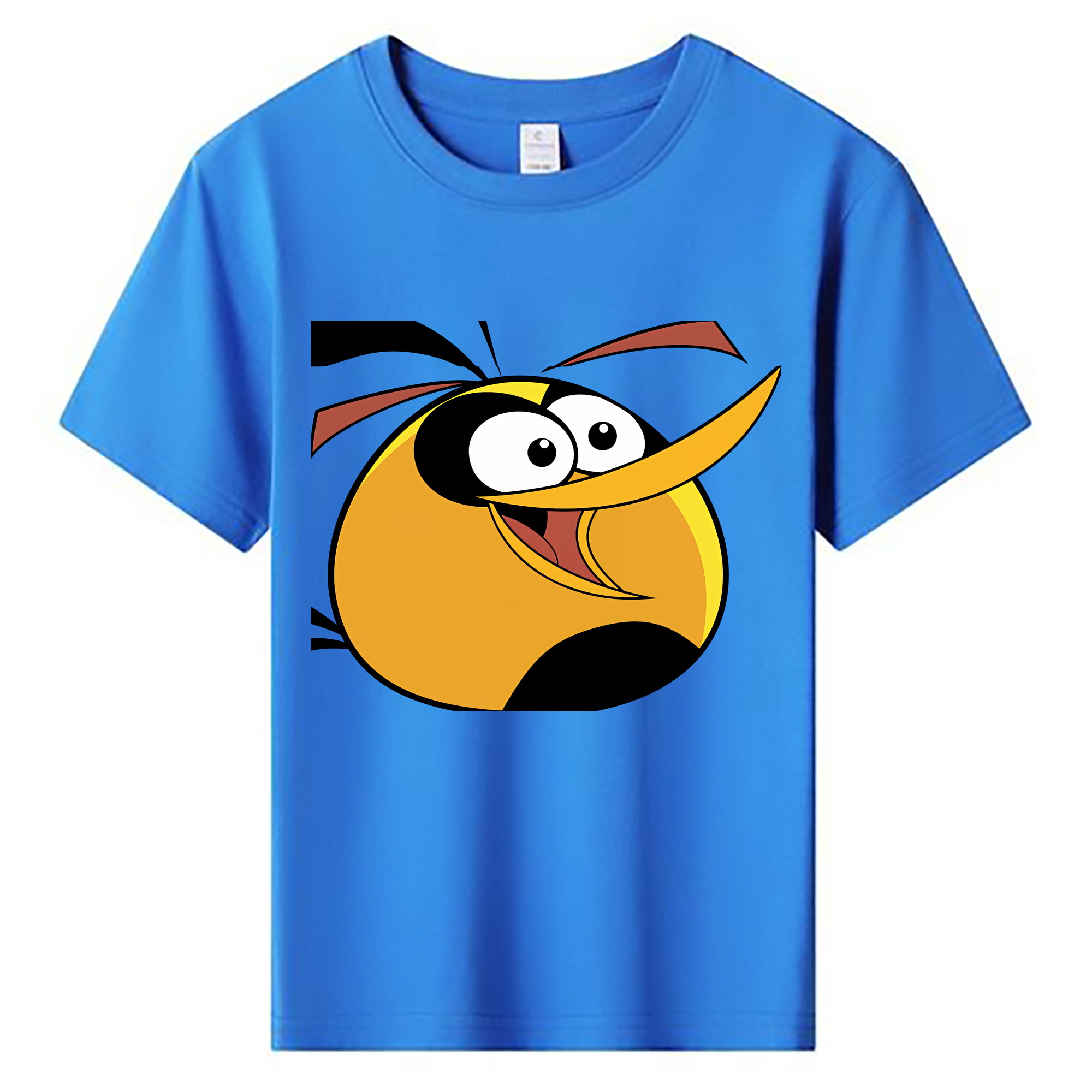 （画像用） Angry Birds アングリーバード 綿100％キッズTシャツ（フロントプリント）
